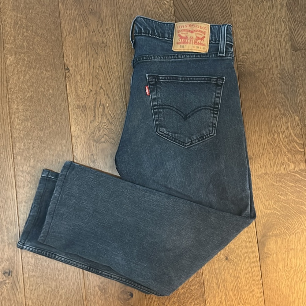 Levis 511 Jeans Dark Wash - Picture 11 of 11